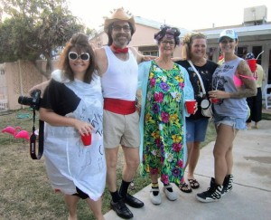 Renae Madore, Troy Michaels, Sherree Arrage McEachan, and friends       